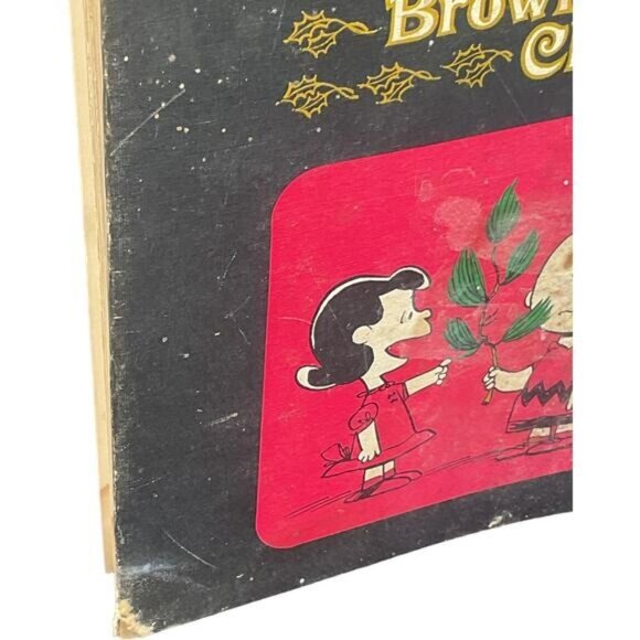 Vintage "A Charlie Brown Christmas" Book & Lucy Plush Doll Set - Picture 7 of 8